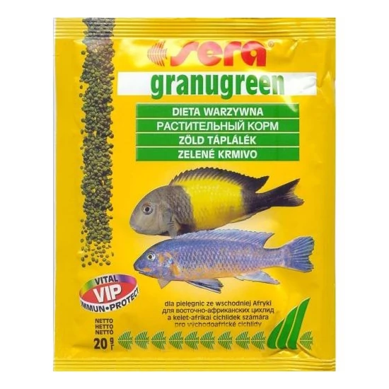 Sera Granugreen Nature 20 g (zacskós)