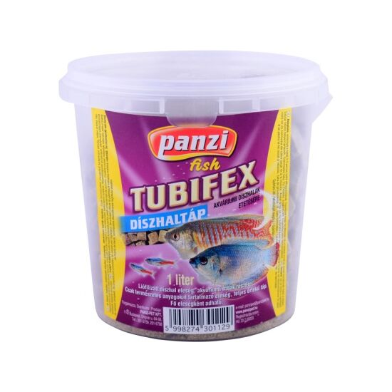 Panzi Díszhaltáp tubifex 1 liter