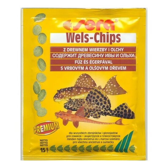 Sera Wels Chips Nature 15 g ( zacskós )