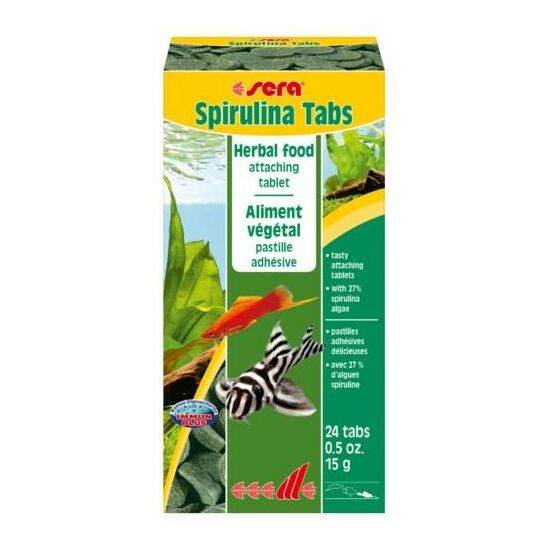 Sera Spirulina Tabs Nature 24 tablettás