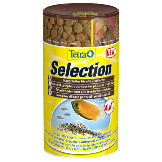 Tetra Min Selection 4in1 flakes/crips/granulat/wafer 100 ml