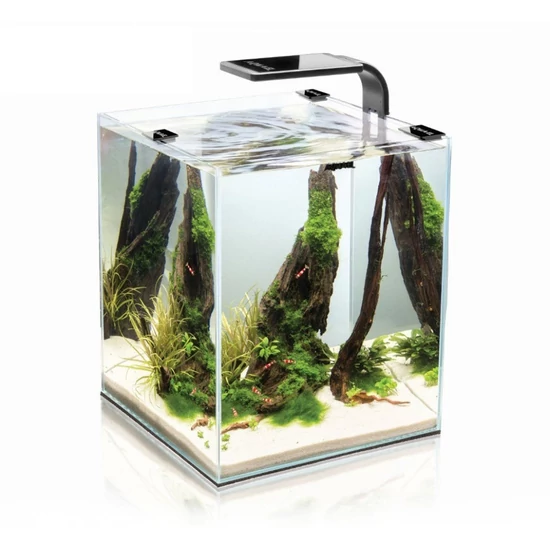 Aquael Nano Shrimp Set Day & Night 19 l fekete (25x25x30 cm) ***