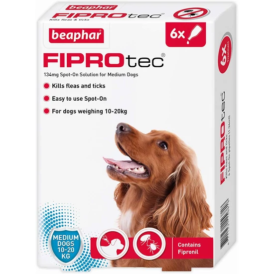 Beaphar Fiprotec rácsepegtető spot-on kutya 10-20kg