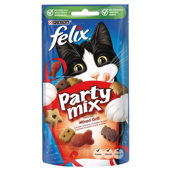 Felix Party Mix 60g jutalomfalat mixed grill ***