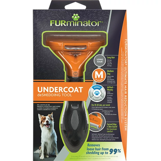 Furminator Aljszőrkefe hosszú szőrű kutyának M ***