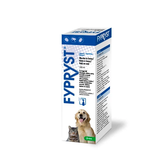 Fypryst külsőleg oldatos spray macskák és kutyák részére 100 ml ***