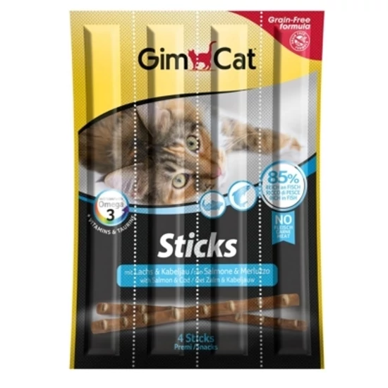 GC snack sticks Lazac és tőkehal 4x20g