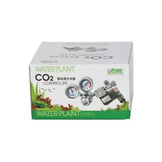 Ista CO2 Controller mágnesszelepes nyomáscsökkentő oldalmentes palackhoz ***