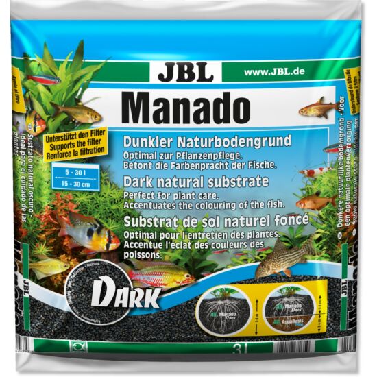 JBL Manado Dark növénytalaj 5 liter