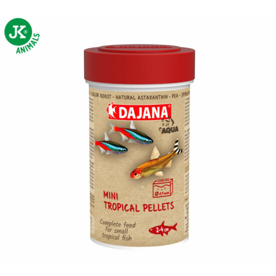 Dajana Mini Tropical Pellets 100 ml/55 g (granulált haleledel)