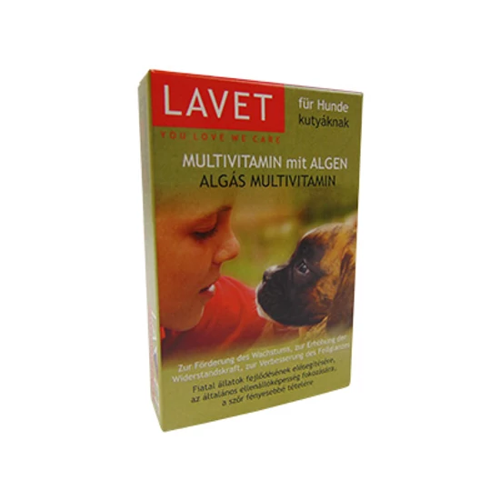 LAVET algás multivitamin kutyáknak 50 db
