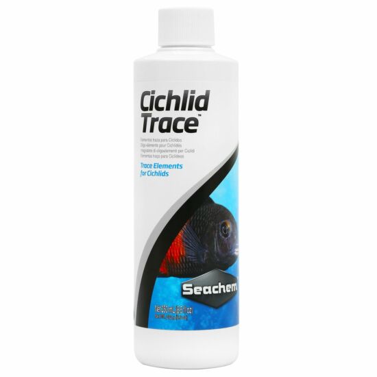Seachem Cichlid Trace 250 ml (sügereknek kíváló ásványi anyag és vitamin forrás)