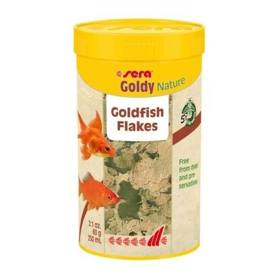 Sera Goldy Natur Goldfish flakes 250ml