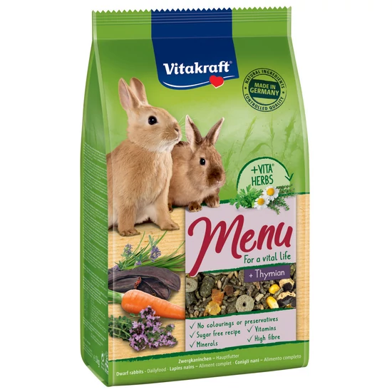 Vitakraft menű nyúlnak kakukkfűvel 1kg ***