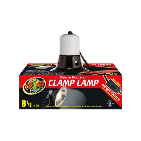 ZooMed Deluxe Porcelan Clamp Lamp lámpabúra (max.150W 22 cm) ***