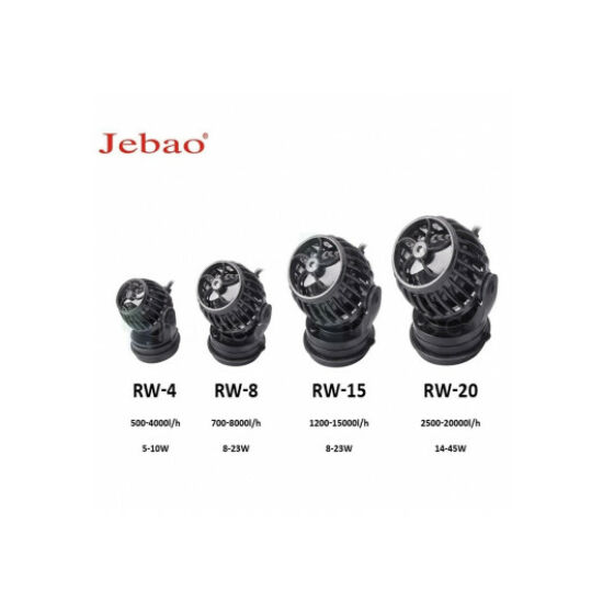 JEBAO SW,RW-8 Szabályozható áramoltató szinkronizálható vezérlővel (700-8000 l/h) ***