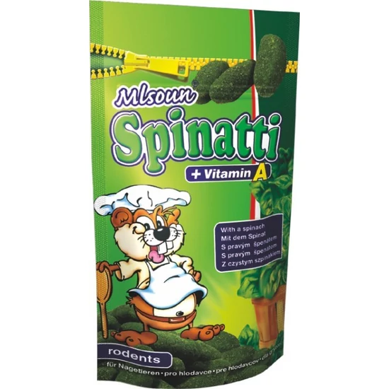 Mlsoun Drops spenótos rágcsáló jutalomfalat 50 g