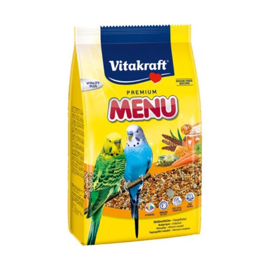 Vitakraft menü mézes hullámosoknak 1 kg