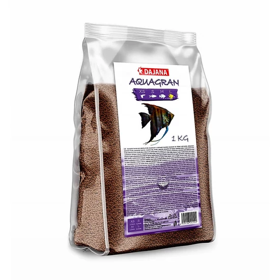 Dajana Aquagran 1 kg (granulált eledel akváriumi halaknak, L méret, 2,2 mm)