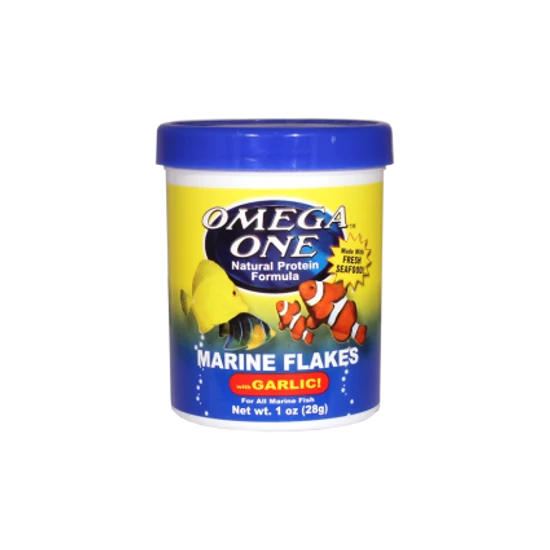 Omega One Garlic Marine Flakes /28 gramm/ (tengeri haleledel)